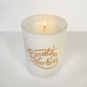 Secret Fortune Candle: Breathe, darling.